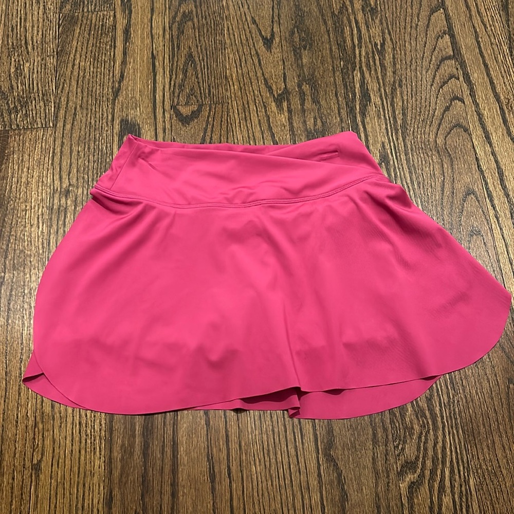 Calvin Klein, this is a skirt that has shorts underneath!!